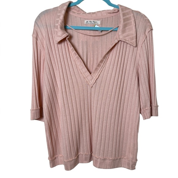 We The Free Tops - We The Free Pink V-Neck Shirt